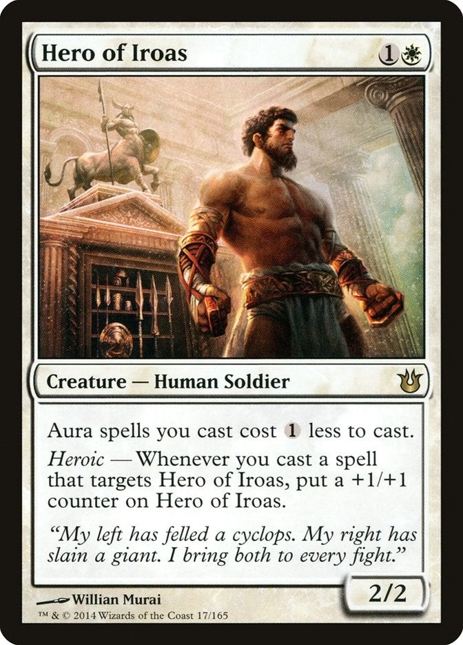 Image for Hero of Iroas (Born of the Gods) (17) - Magic: The Gathering