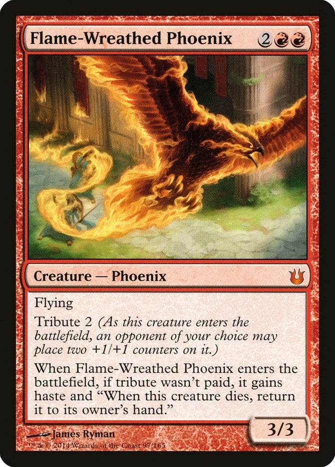 Image for Flame-Wreathed Phoenix (Born of the Gods) (97) - Magic: The Gathering