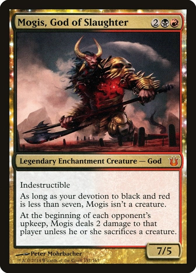 Image for Mogis, God of Slaughter (Born of the Gods) (151) - Magic: The Gathering