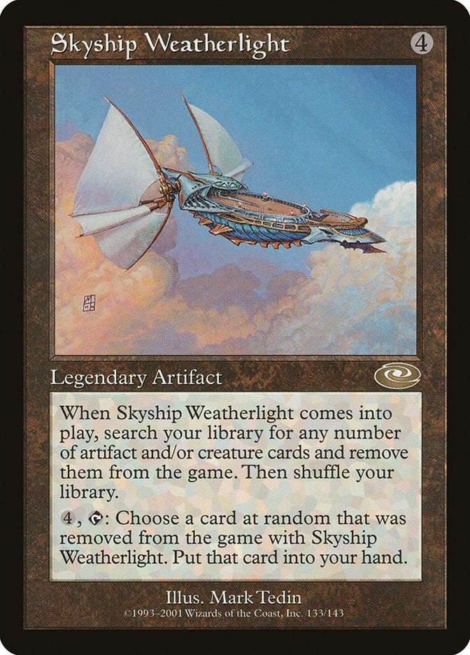 Image for Skyship Weatherlight (Planeshift) (133) - Magic: The Gathering