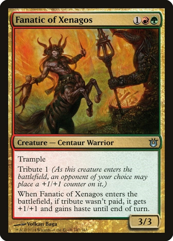 Image for Fanatic of Xenagos (Born of the Gods) (147) - Magic: The Gathering
