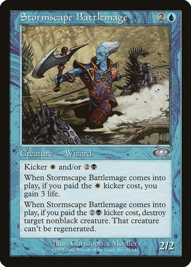 Image for Stormscape Battlemage (Planeshift) (35) - Magic: The Gathering