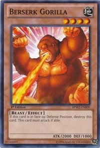 Image for Berserk Gorilla (Battle Pack 2: War of the Giants Round 2) (BPW2-EN009) - YuGiOh