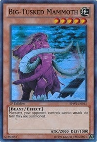 Image for Big-Tusked Mammoth (Battle Pack 2: War of the Giants Round 2) (BPW2-EN013) - YuGiOh