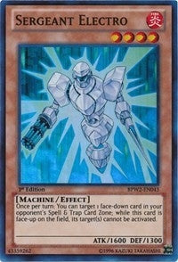 Image for Sergeant Electro (Battle Pack 2: War of the Giants Round 2) (BPW2-EN043) - YuGiOh