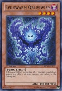 Image for Evilswarm Obliviwisp (Battle Pack 2: War of the Giants Round 2) (BPW2-EN057) - YuGiOh