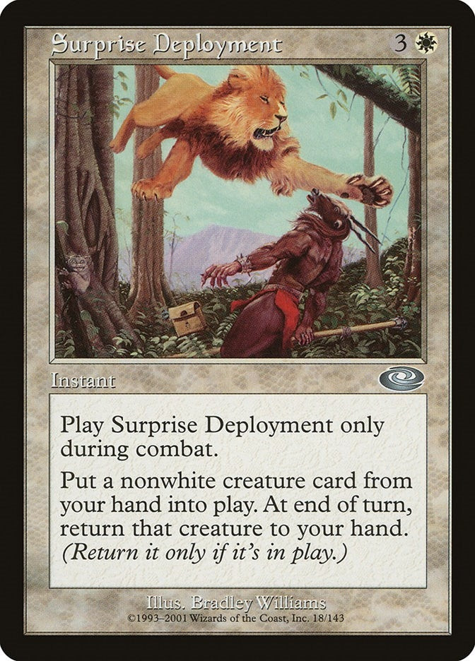Image for Surprise Deployment (Planeshift) (18) - Magic: The Gathering