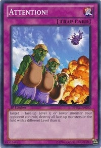 Image for Attention! (Battle Pack 2: War of the Giants Round 2) (BPW2-EN090) - YuGiOh