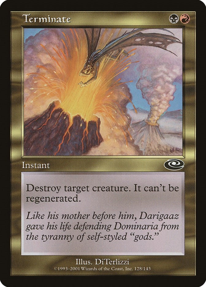 Image for Terminate (Planeshift) (128) - Magic: The Gathering