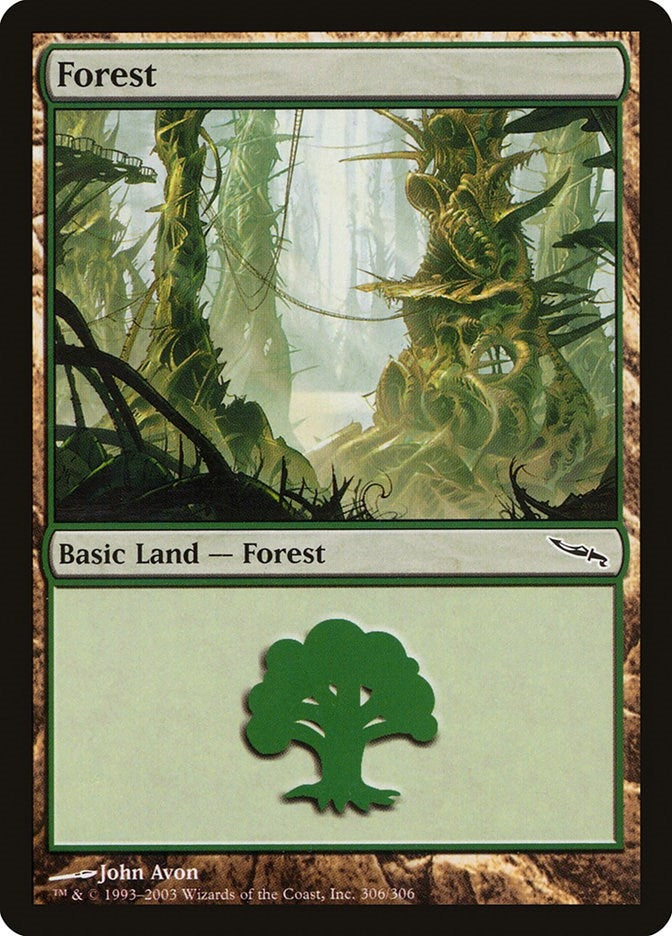 Image for Forest (306) (Mirrodin) (306) - Magic: The Gathering