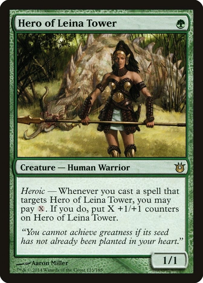 Image for Hero of Leina Tower (Born of the Gods) (123) - Magic: The Gathering