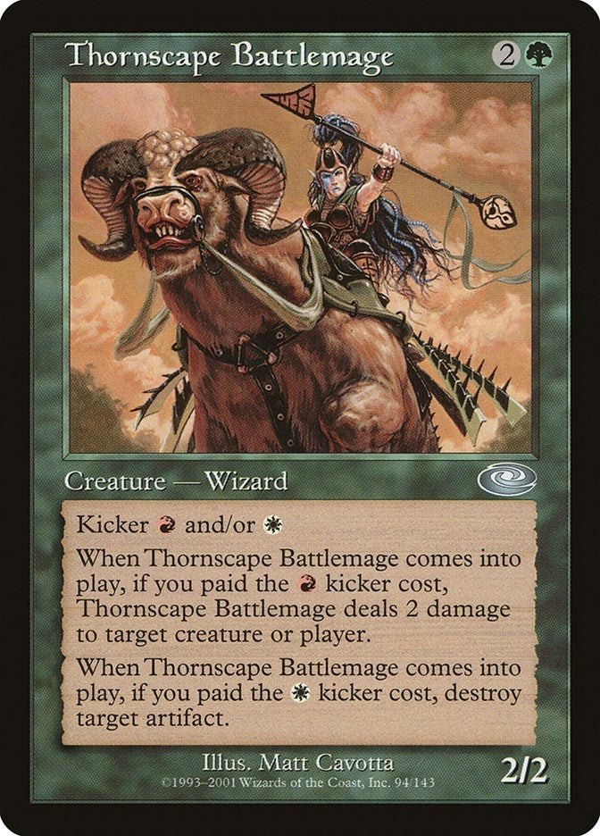 Image for Thornscape Battlemage (Planeshift) (94) - Magic: The Gathering