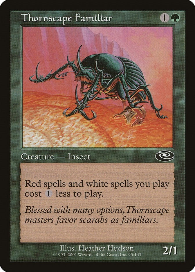 Image for Thornscape Familiar (Planeshift) (95) - Magic: The Gathering