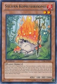 Image for Sylvan Komushroomo (Legacy of the Valiant) (LVAL-EN016) - YuGiOh