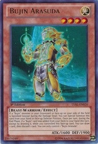 Image for Bujin Arasuda (Legacy of the Valiant) (LVAL-EN026) - YuGiOh