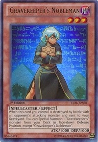 Image for Gravekeeper's Nobleman (Legacy of the Valiant) (LVAL-EN031) - YuGiOh