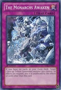 Image for The Monarchs Awaken (Legacy of the Valiant) (LVAL-EN077) - YuGiOh