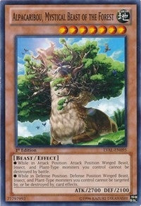 Image for Alpacaribou, Mystical Beast of the Forest (Legacy of the Valiant) (LVAL-EN095) - YuGiOh