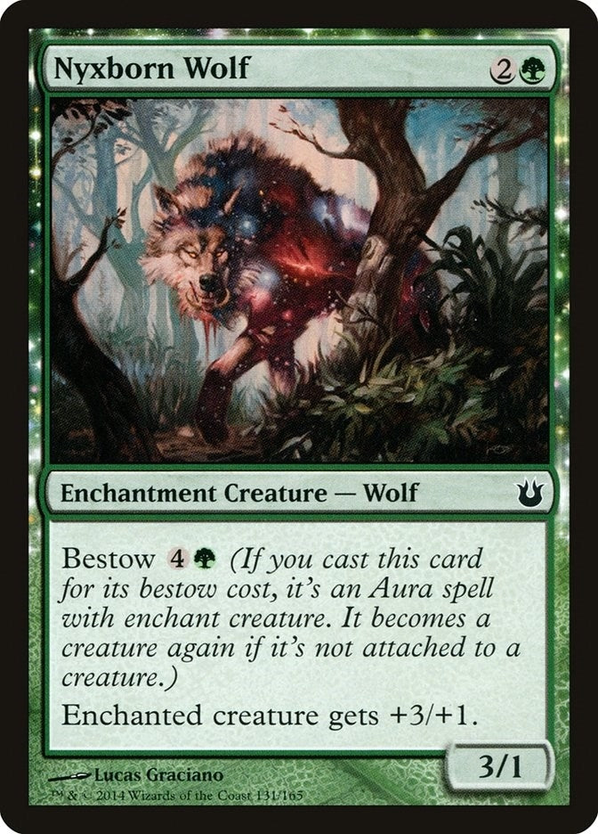 Image for Nyxborn Wolf (Born of the Gods) (131) - Magic: The Gathering