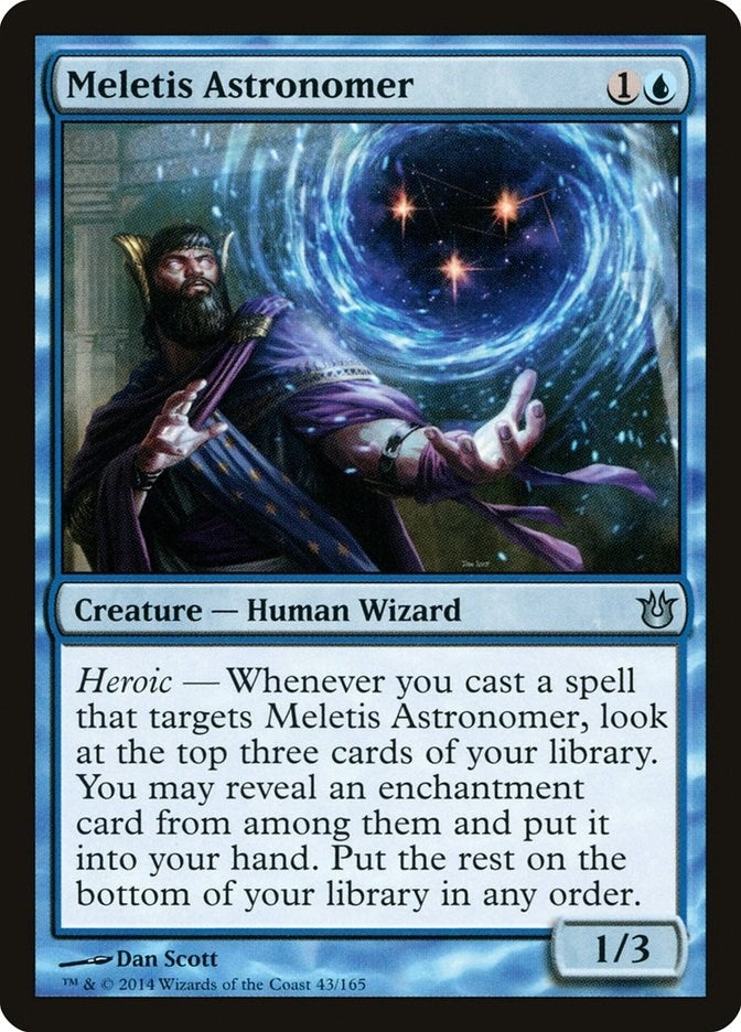 Image for Meletis Astronomer (Born of the Gods) (43) - Magic: The Gathering