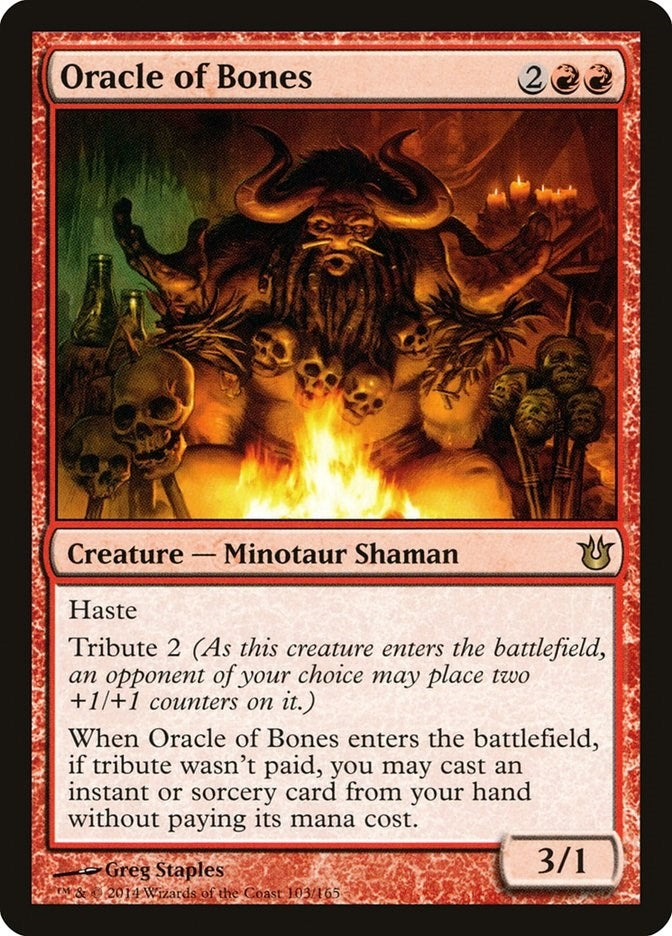 Image for Oracle of Bones (Born of the Gods) (103) - Magic: The Gathering