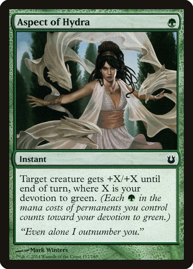 Image for Aspect of Hydra (Born of the Gods) (117) - Magic: The Gathering