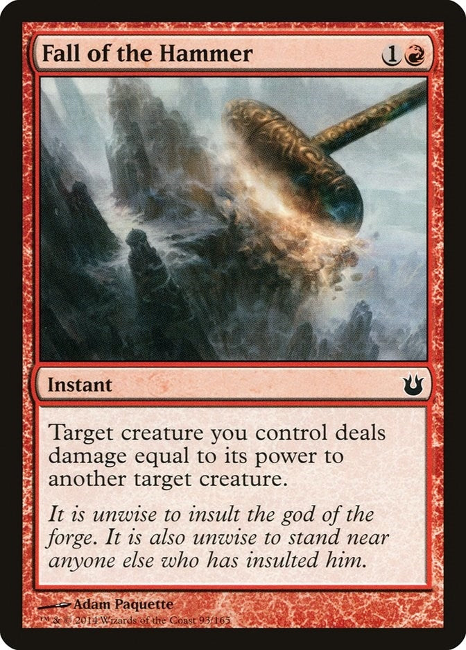 Image for Fall of the Hammer (Born of the Gods) (93) - Magic: The Gathering