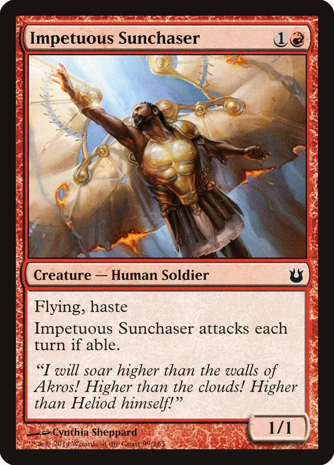 Image for Impetuous Sunchaser (Born of the Gods) (99) - Magic: The Gathering