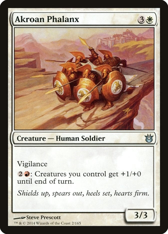 Image for Akroan Phalanx (Born of the Gods) (2) - Magic: The Gathering