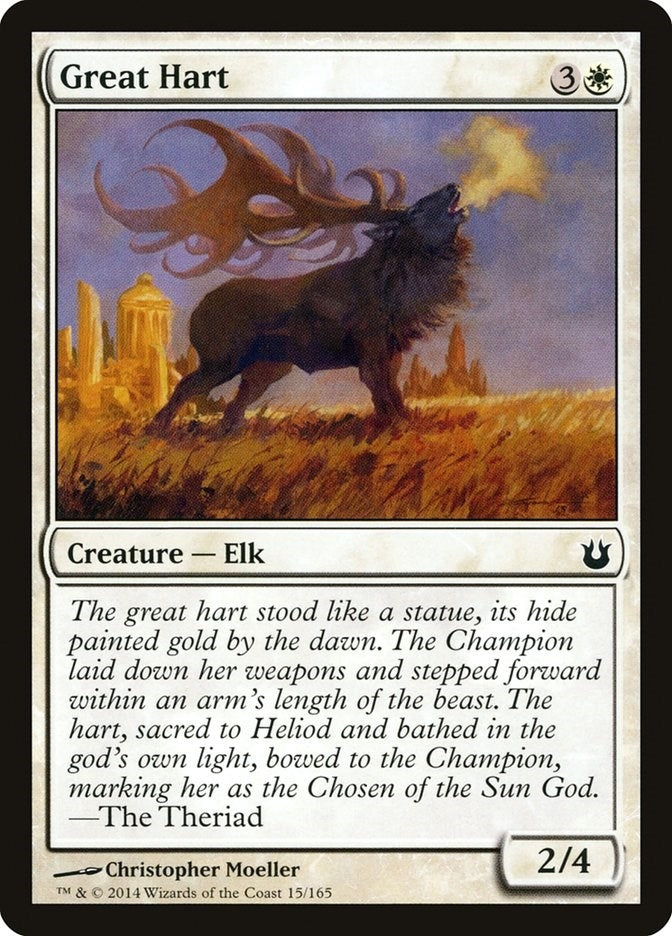 Image for Great Hart (Born of the Gods) (15) - Magic: The Gathering