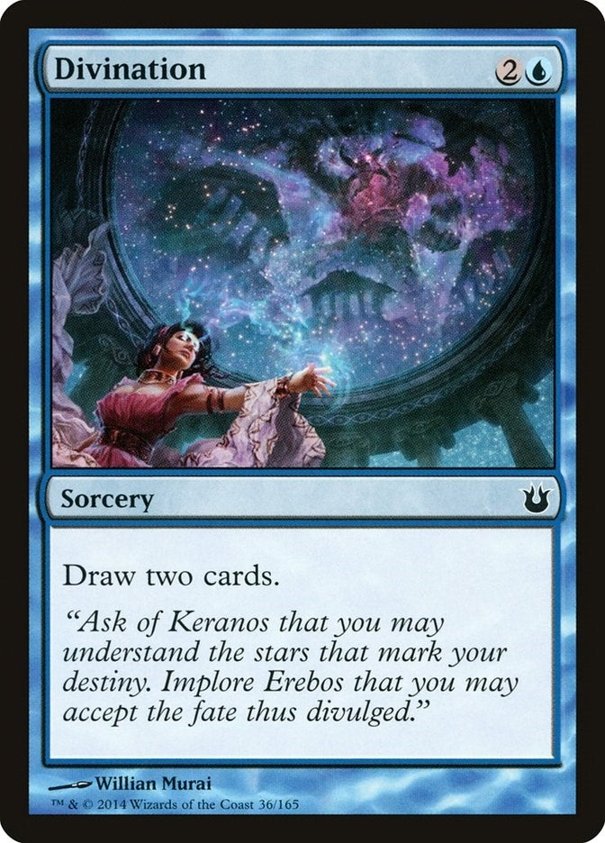 Image for Divination (Born of the Gods) (36) - Magic: The Gathering