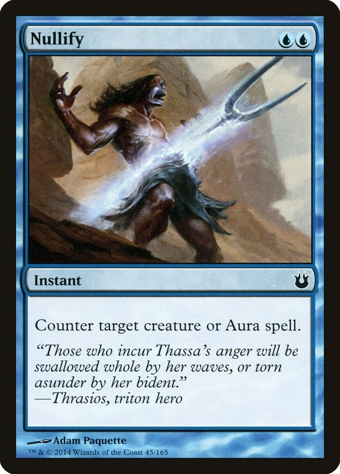 Image for Nullify (Born of the Gods) (45) - Magic: The Gathering