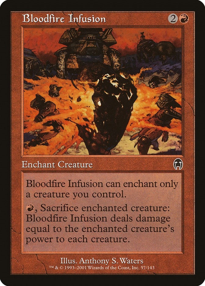 Image for Bloodfire Infusion (Apocalypse) (57) - Magic: The Gathering