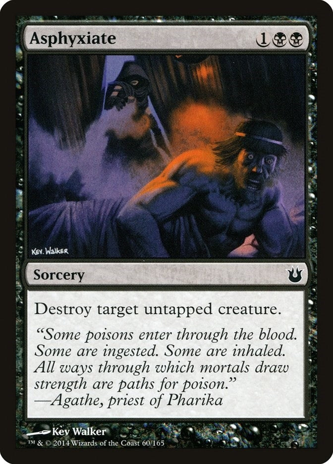 Image for Asphyxiate (Born of the Gods) (60) - Magic: The Gathering