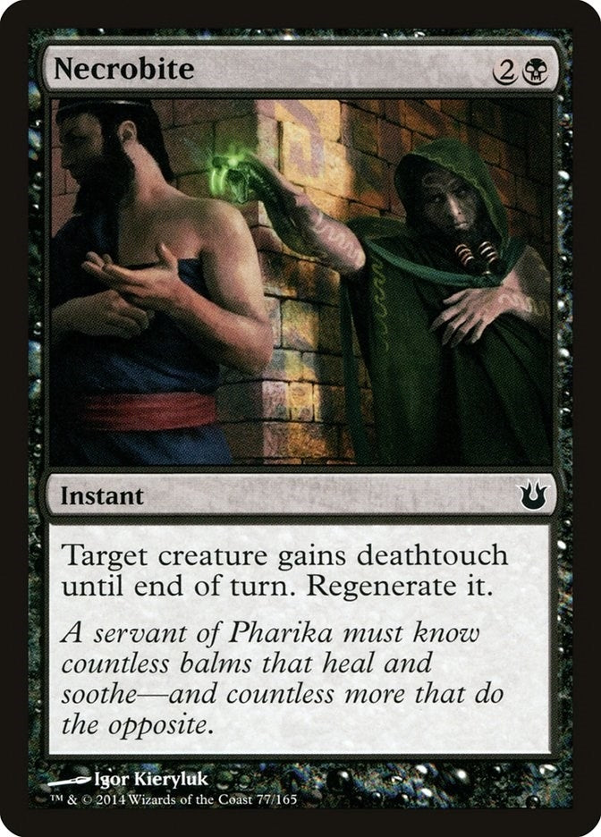 Image for Necrobite (Born of the Gods) (77) - Magic: The Gathering