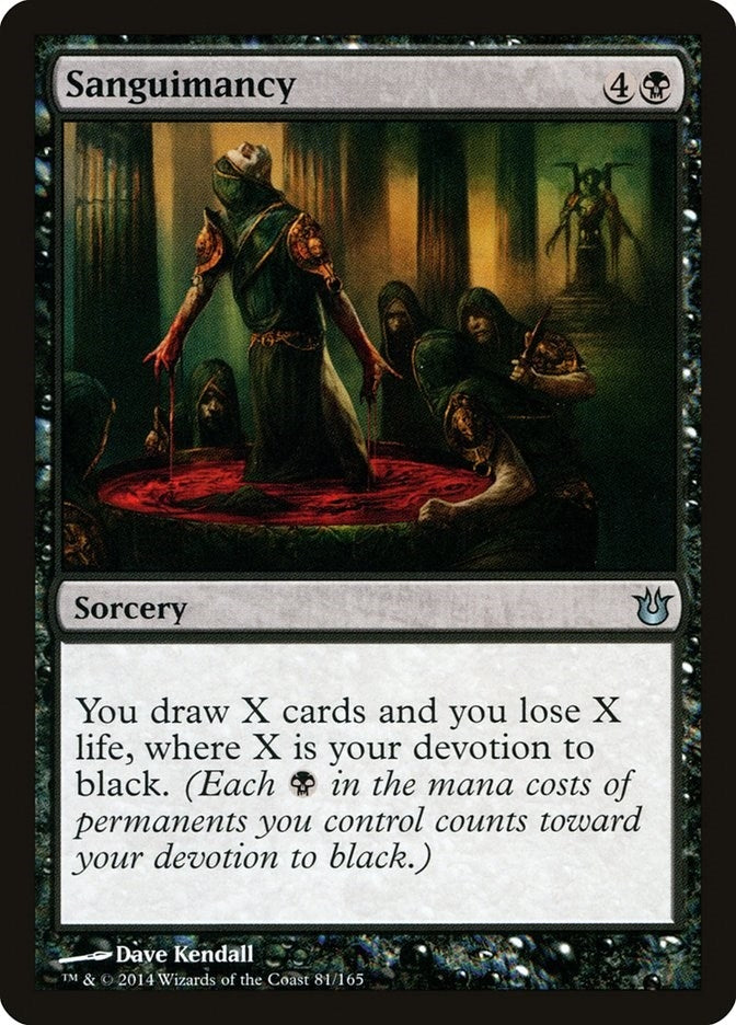 Image for Sanguimancy (Born of the Gods) (81) - Magic: The Gathering