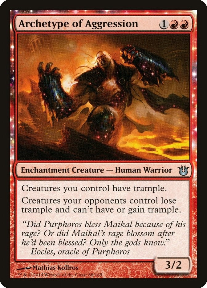 Image for Archetype of Aggression (Born of the Gods) (88) - Magic: The Gathering
