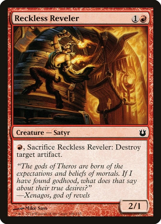 Image for Reckless Reveler (Born of the Gods) (106) - Magic: The Gathering