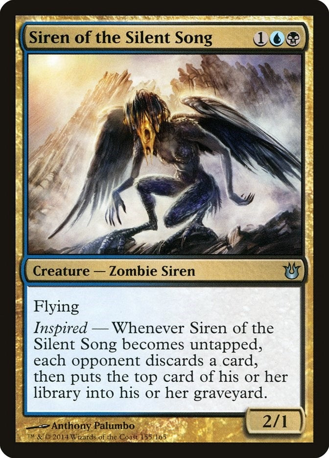 Image for Siren of the Silent Song (Born of the Gods) (155) - Magic: The Gathering