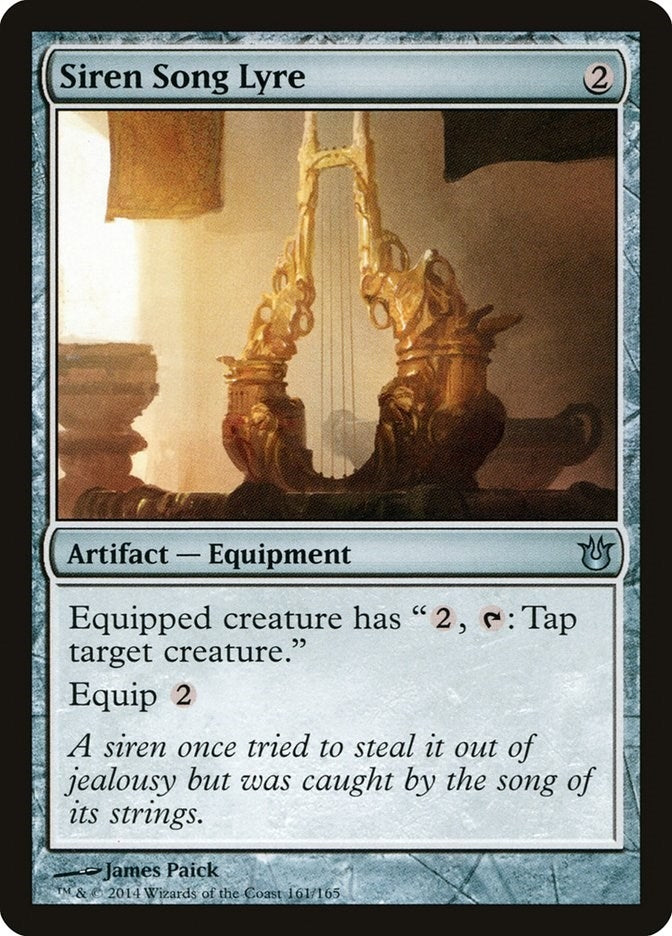 Image for Siren Song Lyre (Born of the Gods) (161) - Magic: The Gathering