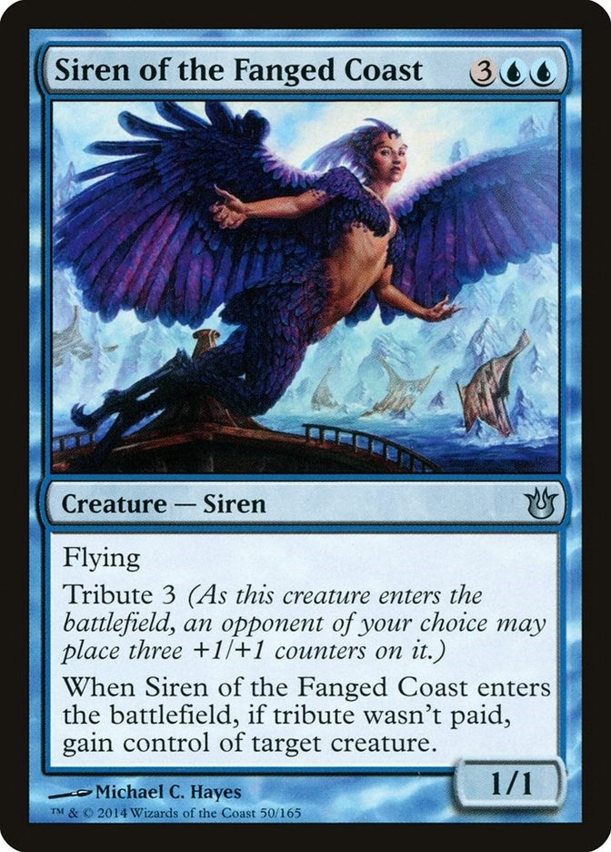 Image for Siren of the Fanged Coast (Born of the Gods) (50) - Magic: The Gathering