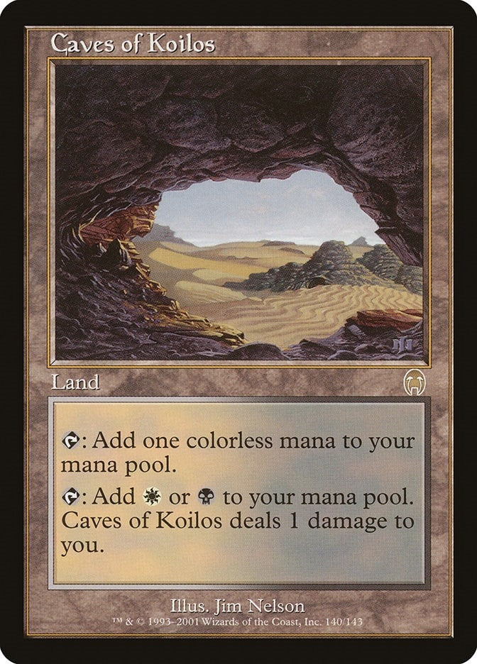Image for Caves of Koilos (Apocalypse) (140) - Magic: The Gathering