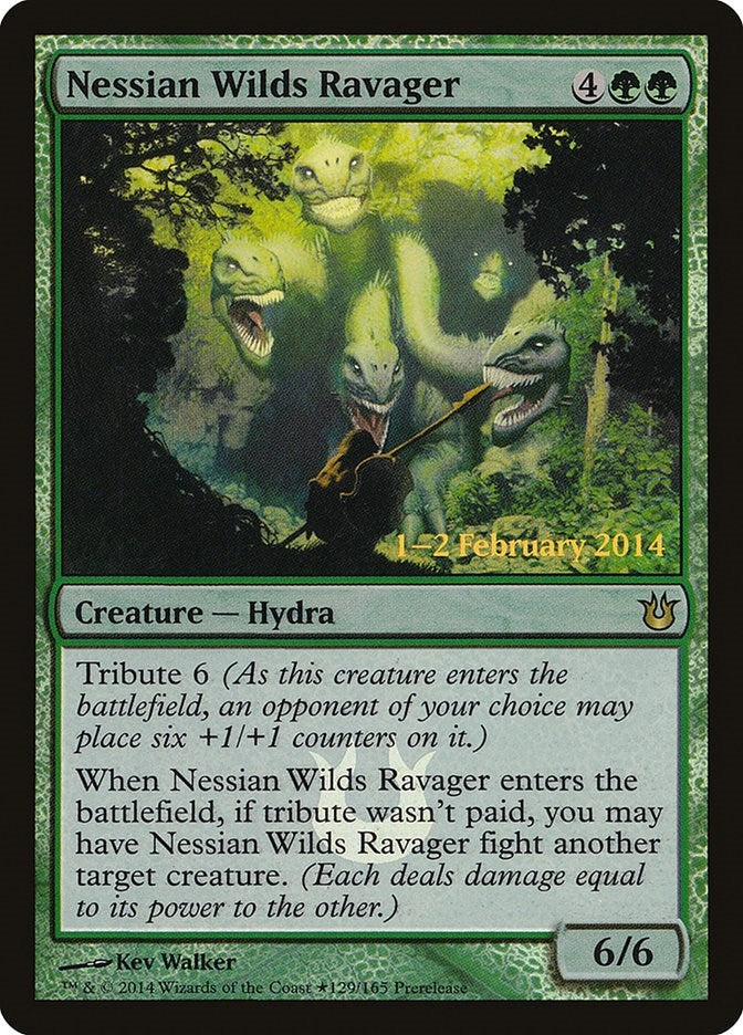 Image for Nessian Wilds Ravager (Prerelease Cards) (129) - Magic: The Gathering