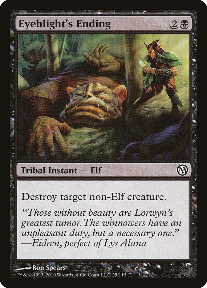 Image for Eyeblight's Ending (Duels of the Planeswalkers) (25) - Magic: The Gathering