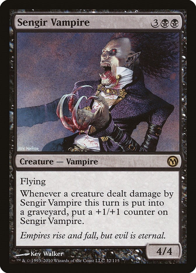 Image for Sengir Vampire (Duels of the Planeswalkers) (32) - Magic: The Gathering