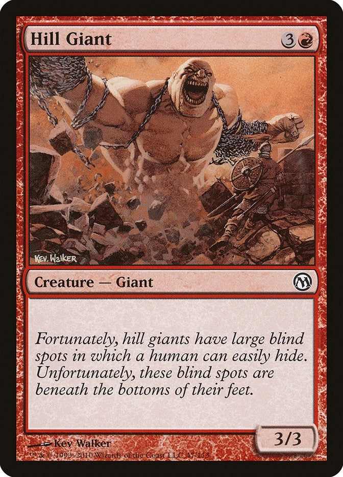 Image for Hill Giant (Duels of the Planeswalkers) (47) - Magic: The Gathering