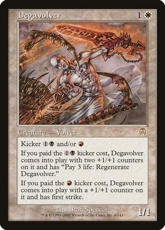 Image for Degavolver (Apocalypse) (6) - Magic: The Gathering