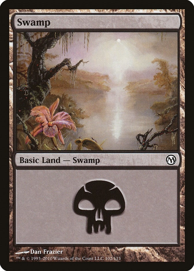 Image for Swamp (102) (Duels of the Planeswalkers) (102) - Magic: The Gathering
