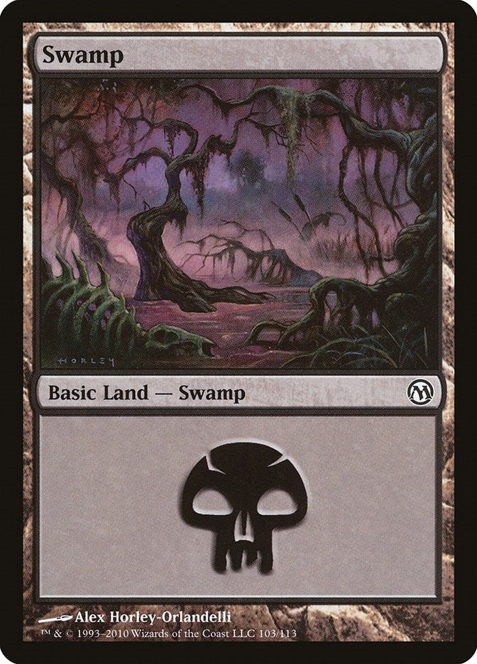 Image for Swamp (103) (Duels of the Planeswalkers) (103) - Magic: The Gathering