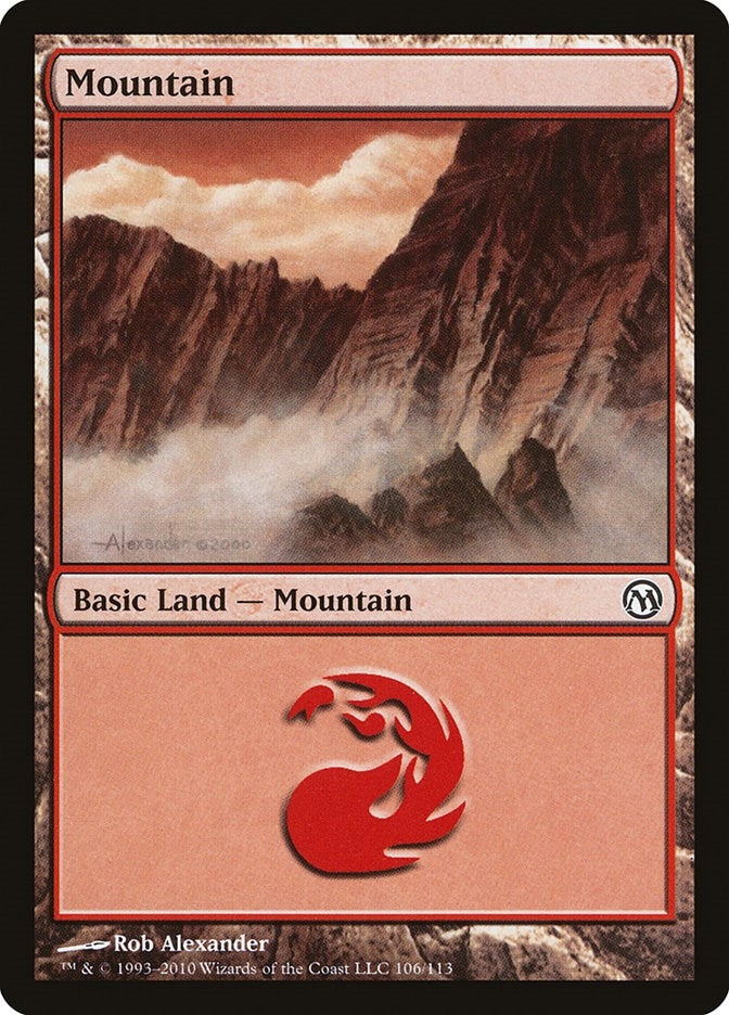 Image for Mountain (106) (Duels of the Planeswalkers) (106) - Magic: The Gathering